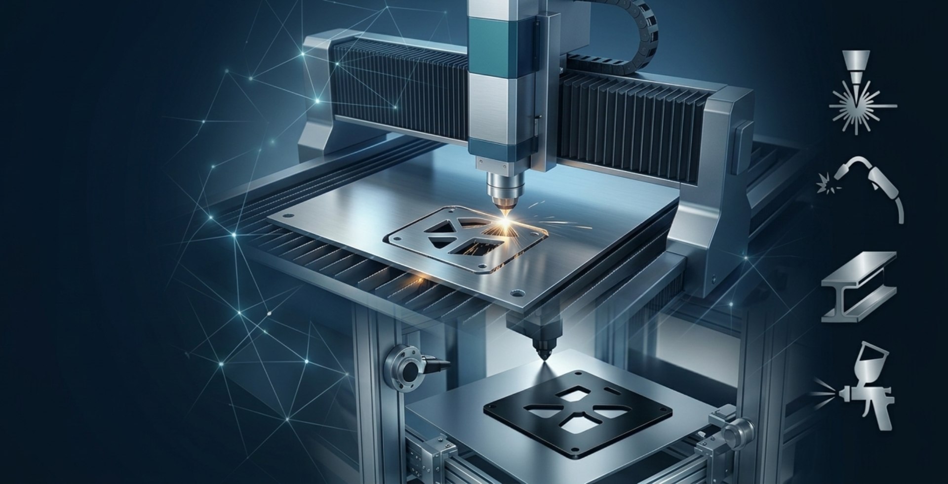 Wilco Sheet Metal fabrication workshop with CNC laser cutting machinery in operation